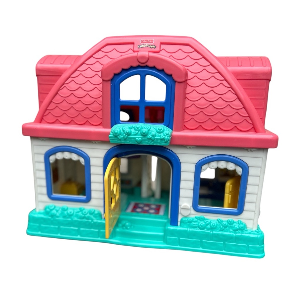 Fisher-Price Pink and Blue Dollhouse